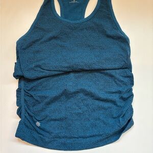 Athleta Teal Racerback Tank Top